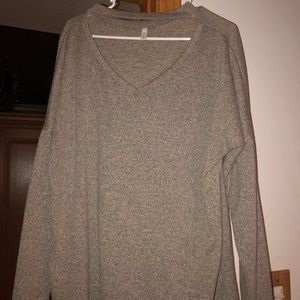 Shirts and one flannel dress